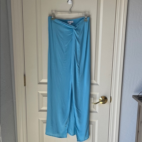 NWOT O’Neill blue Saltwater Solids Hanalei cover up sarong - Picture 1 of 9